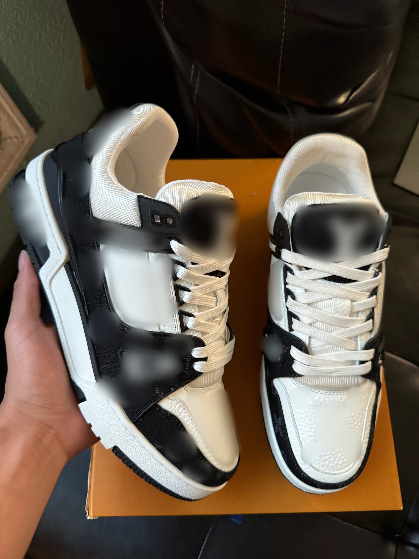 Black White Trainers