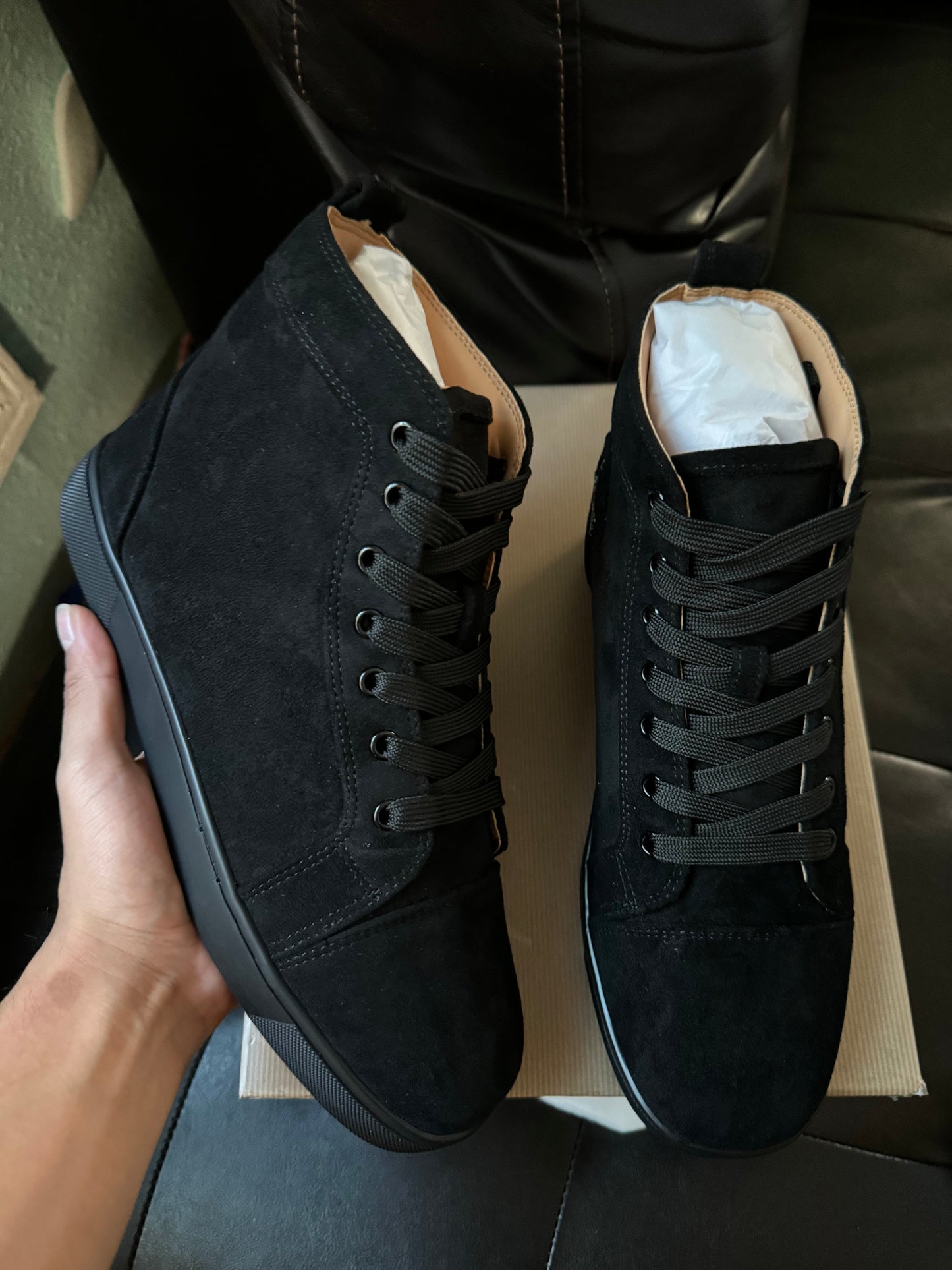 Suede high top